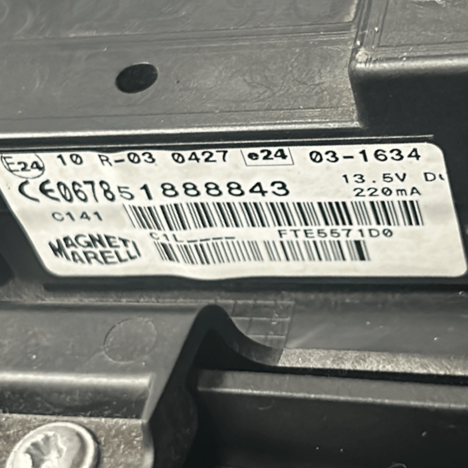 Cassetto / Vano Porta Oggetti Fiat Punto EVO cod.735485660 (2012 > ) - F&P CRASH SRLS - Ricambi Usati