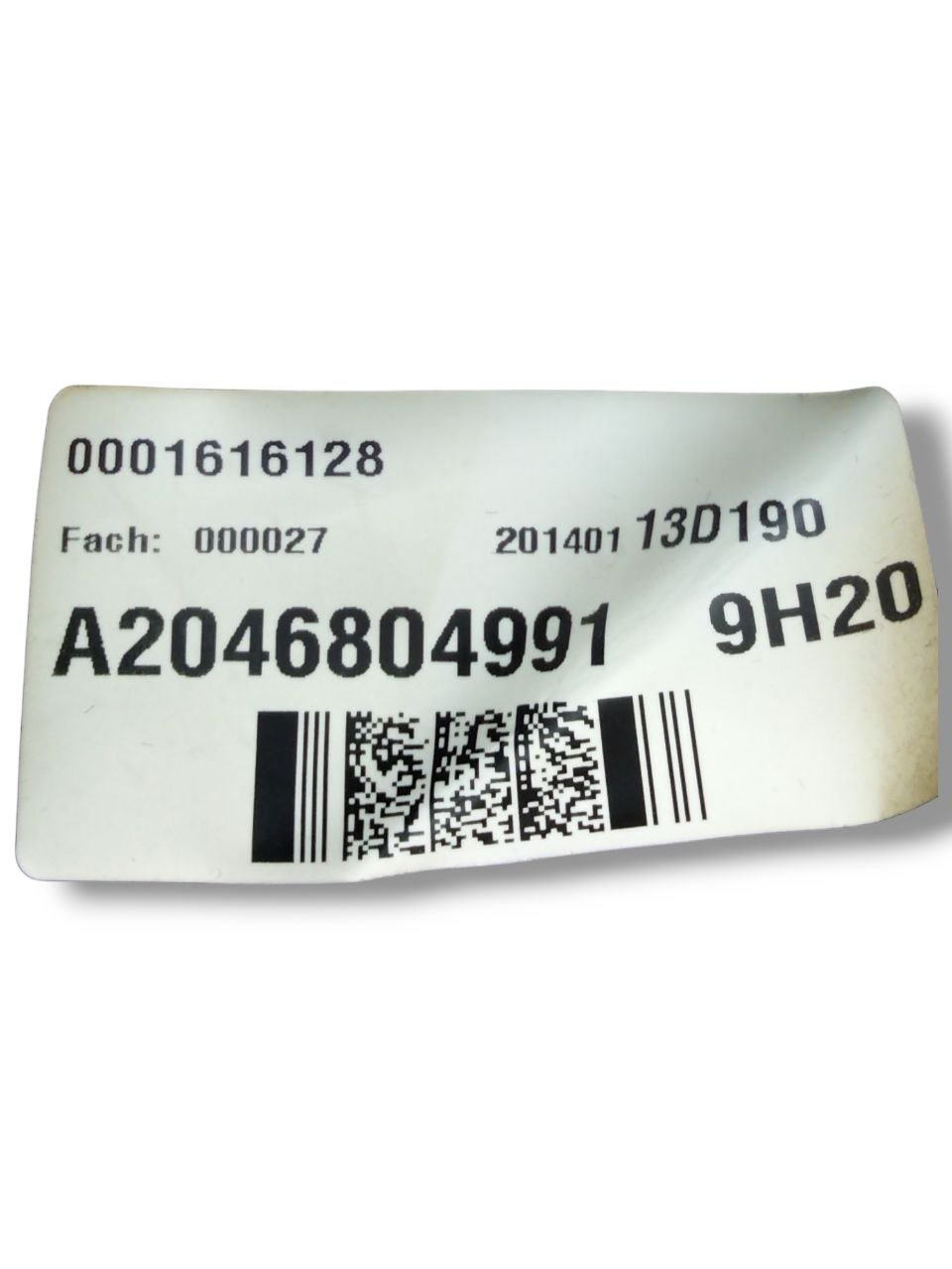 Cassetto / Vano porta oggetti Mercedes-Benz Classe C W204 (2007 al 2014) cod.A2046804991 - F&P CRASH SRLS - Ricambi Usati