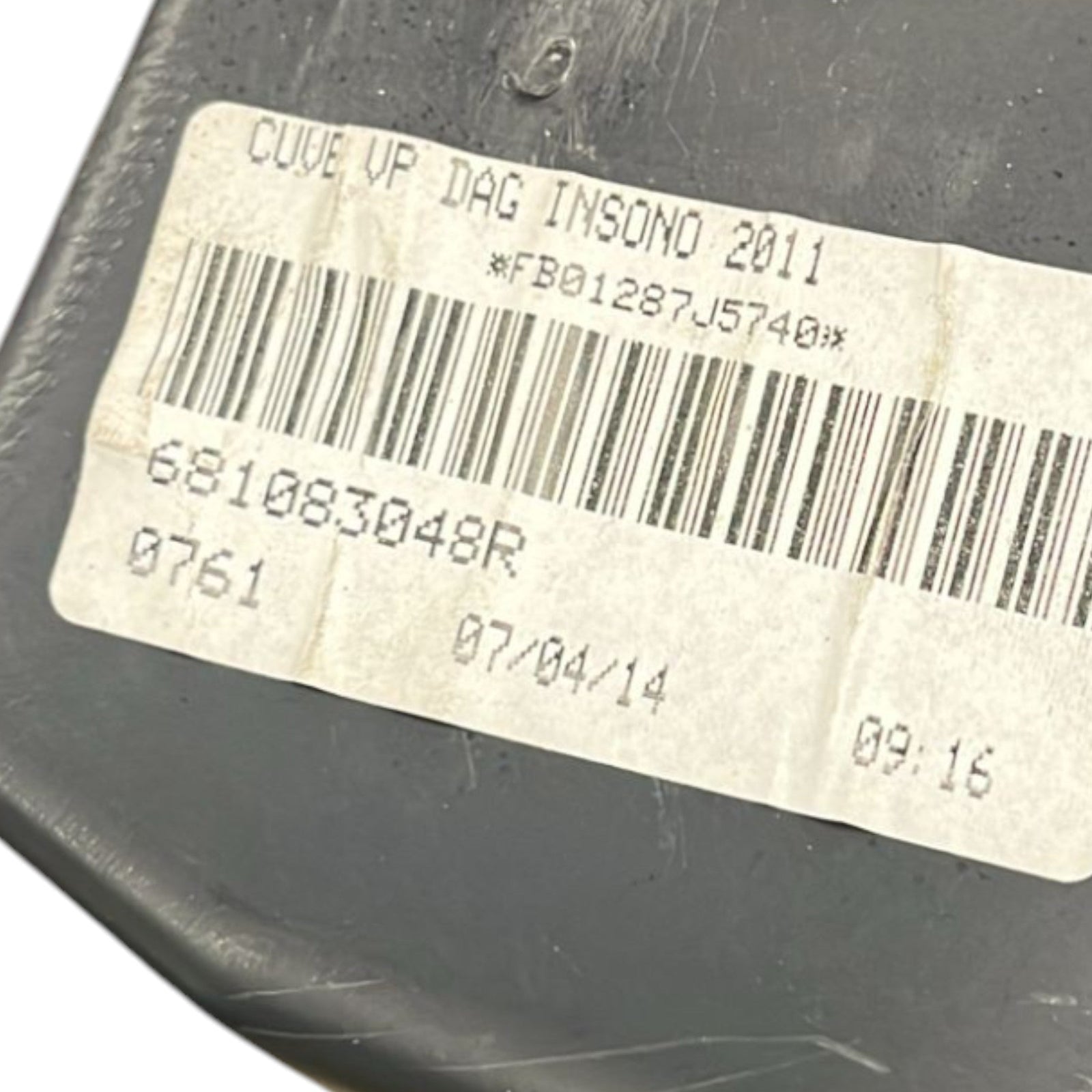 Cassetto / Vano Porta Oggetti Renault Kangoo II cod:681083048R (2008 >2021) - F&P CRASH SRLS - Ricambi Usati