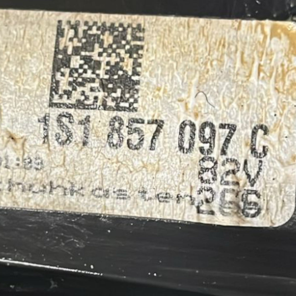 Cassetto / Vano Porta Oggetti Volkswagen UP cod:1S1857097C (2011 >2023) - F&P CRASH SRLS - Ricambi Usati