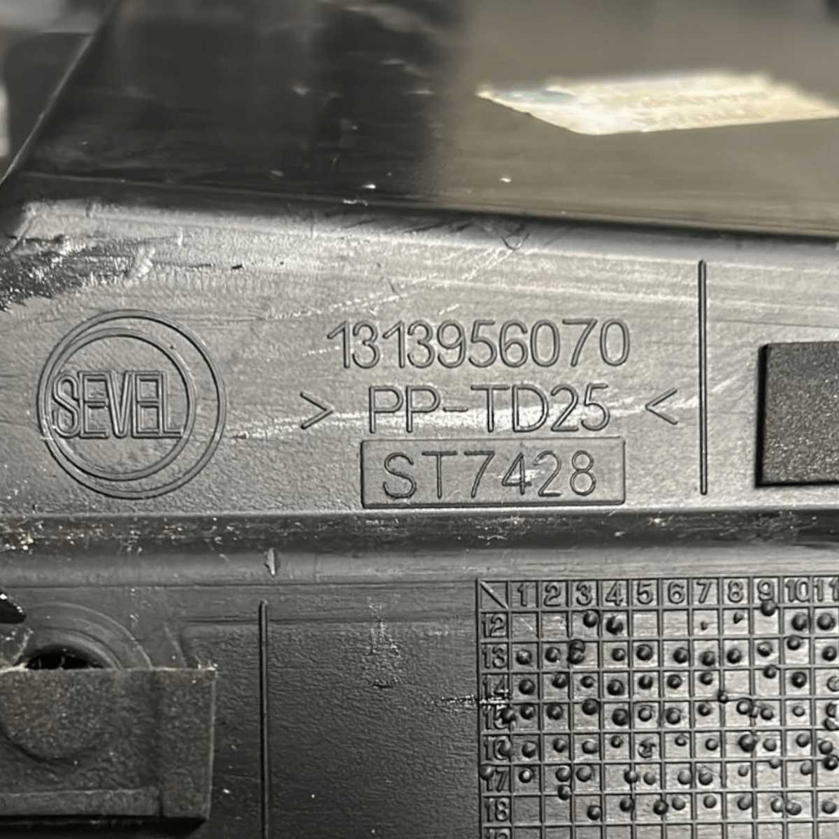 Cassetto / vano portaoggetti fiat ducato cod:1313956070 (2014 >) - F&P CRASH SRL - Ricambi Usati