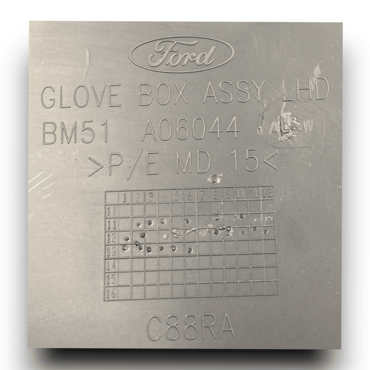 Cassetto / vano portaoggetti Ford focus III cod . bm51a06044 (2011 > 2018) - F&P CRASH SRL - Ricambi Usati