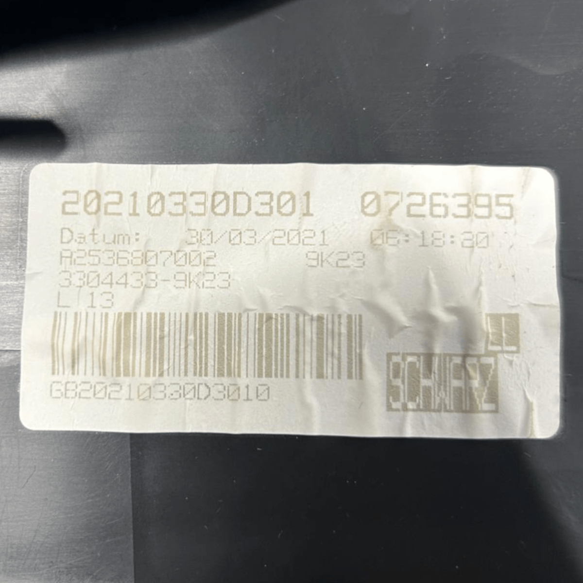 Cassetto / vano portaoggetti mercedes benz eqc cod:A2536807002 (2019 > 2023) - F&P CRASH SRLS - Ricambi Usati