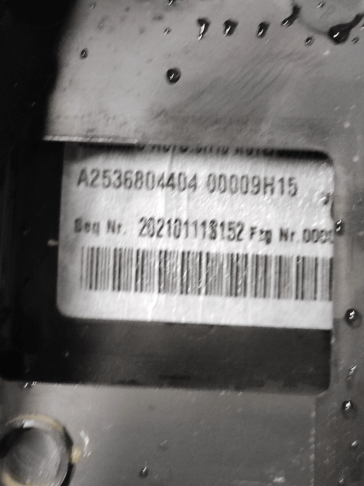 Cassetto / Vano Portaoggetti Mercedes - Benz GLC (X253) COD:A2536804404 (2015 - 2022) - F&P CRASH SRLS - Ricambi Usati