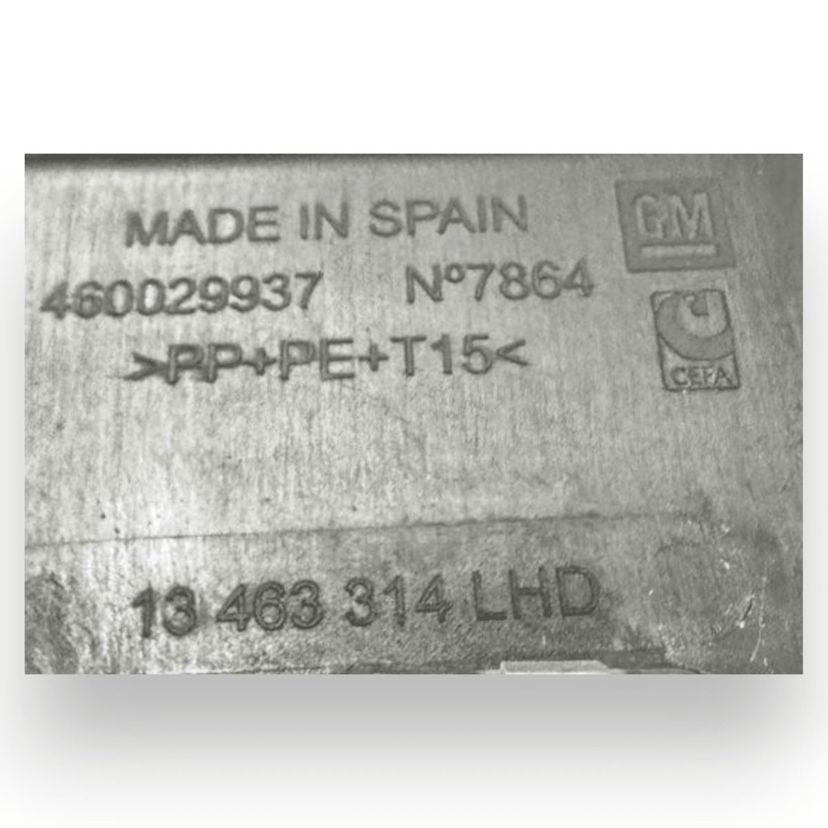 Cassetto / vano portaoggetti Opel Crossland X cod.13463314 (2017 - 2024) - F&P CRASH SRL - Ricambi Usati