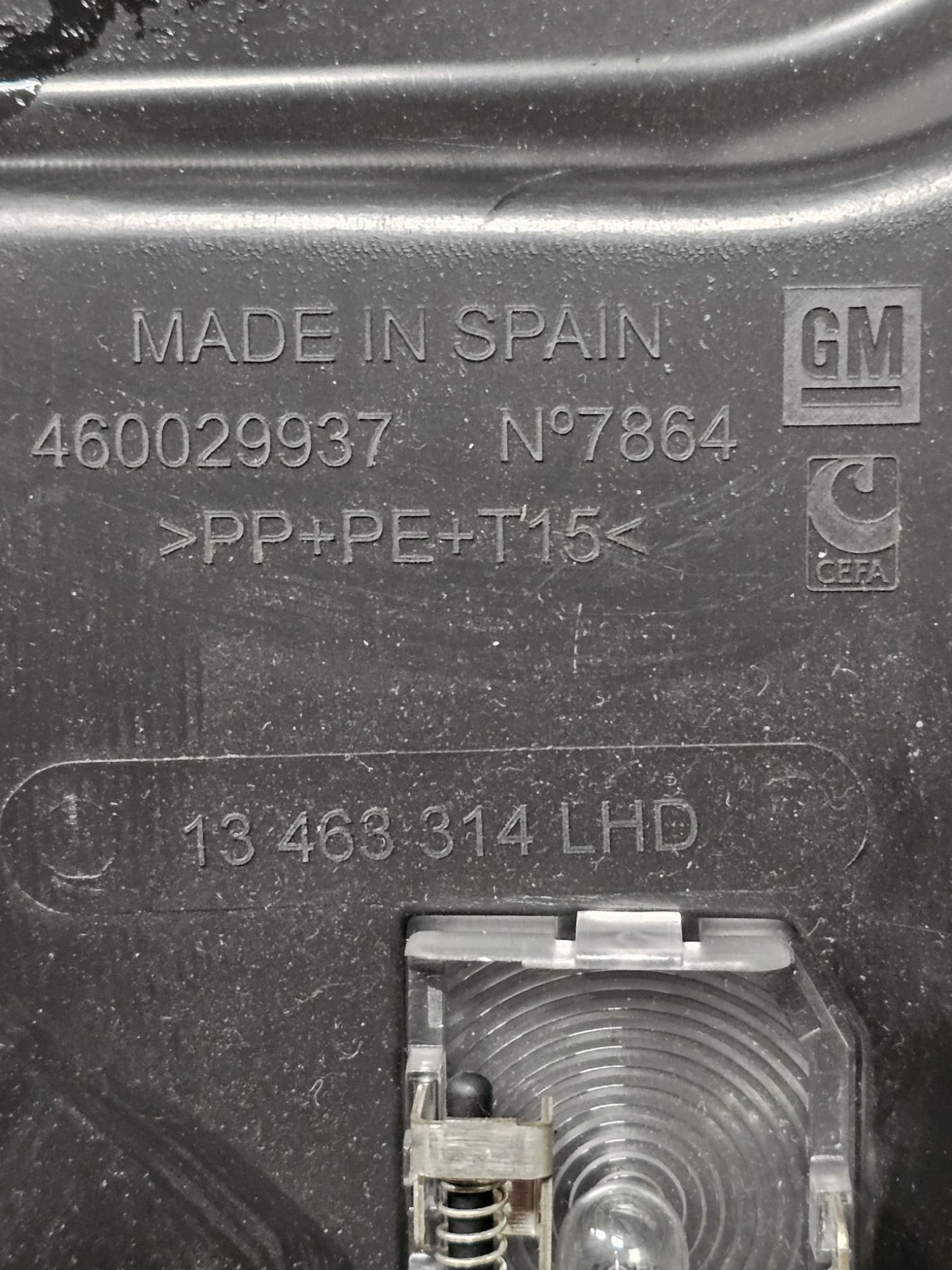 Cassetto / Vano Portaoggetti Opel Crossland X Cod:13463314 (2017 - 2024) - F&P CRASH SRLS - Ricambi Usati