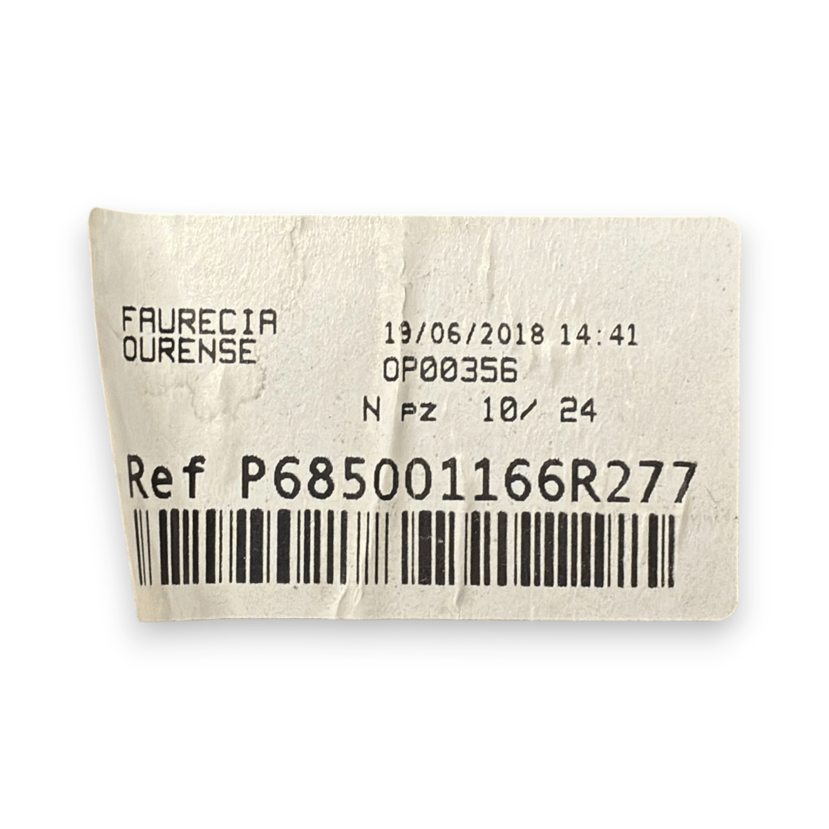 Cassetto / vano portaoggetti renaualt megane IV cod:0p00356 (2015 - ) - F&P CRASH SRL - Ricambi Usati