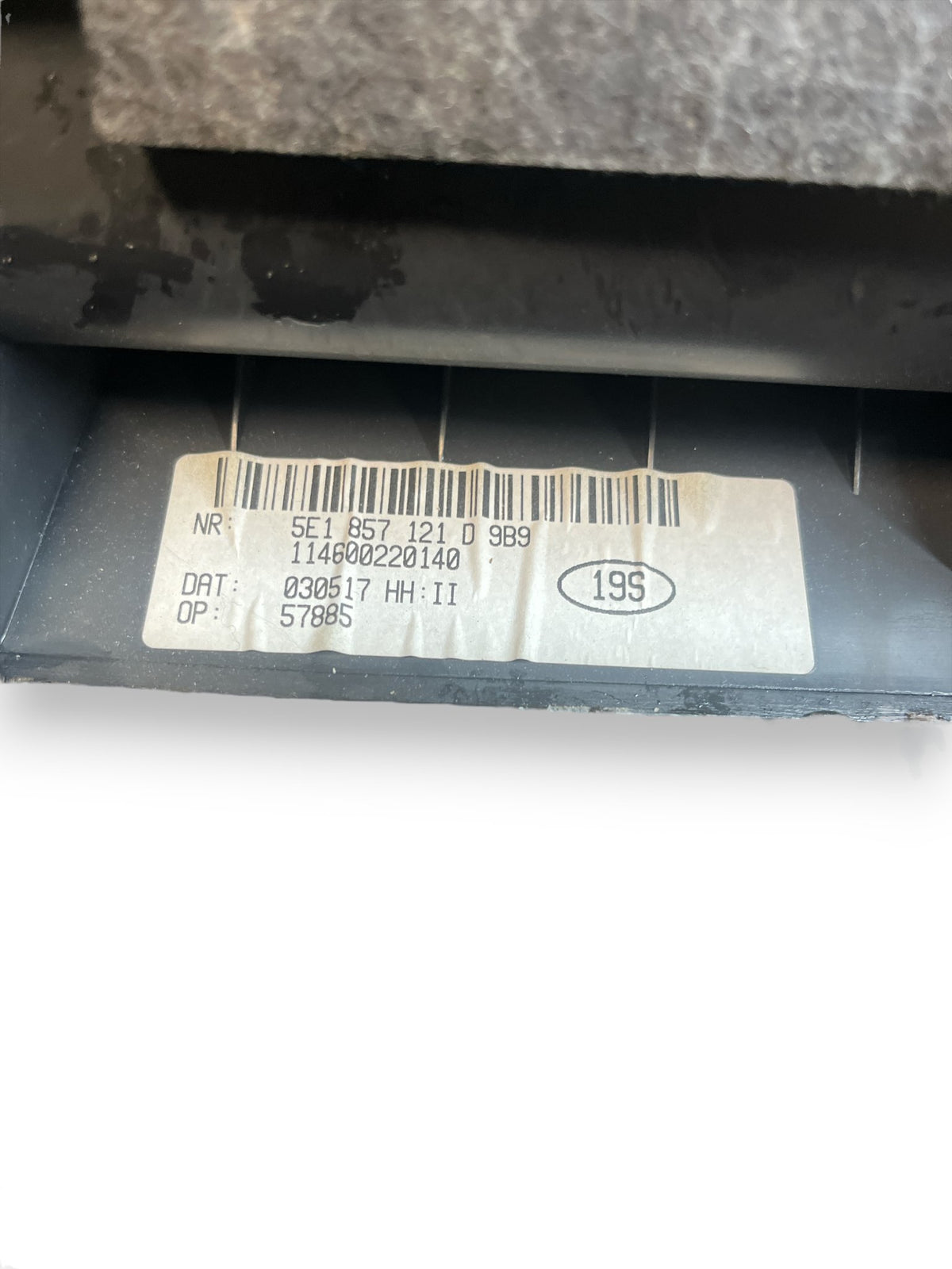 Cassetto Vano Portaoggetti Skoda Octavia ( 2017 ) cod : 5E1857121 - F&P CRASH SRLS - Ricambi Usati