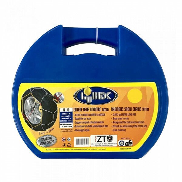 Catene Da Neve Omologate 9 mm Gruppo 5 Lubex cod : 8687 - F&amp;P CRASH SRLS - Ricambi Usati