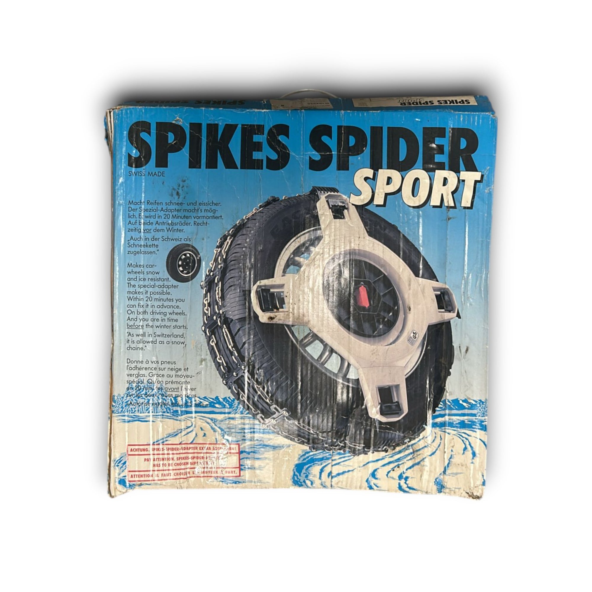 Catene Da Neve Omologate Gruppo : (Datacol) Spikes Spider Sport cod : G104546 - F&P CRASH SRLS - Ricambi Usati