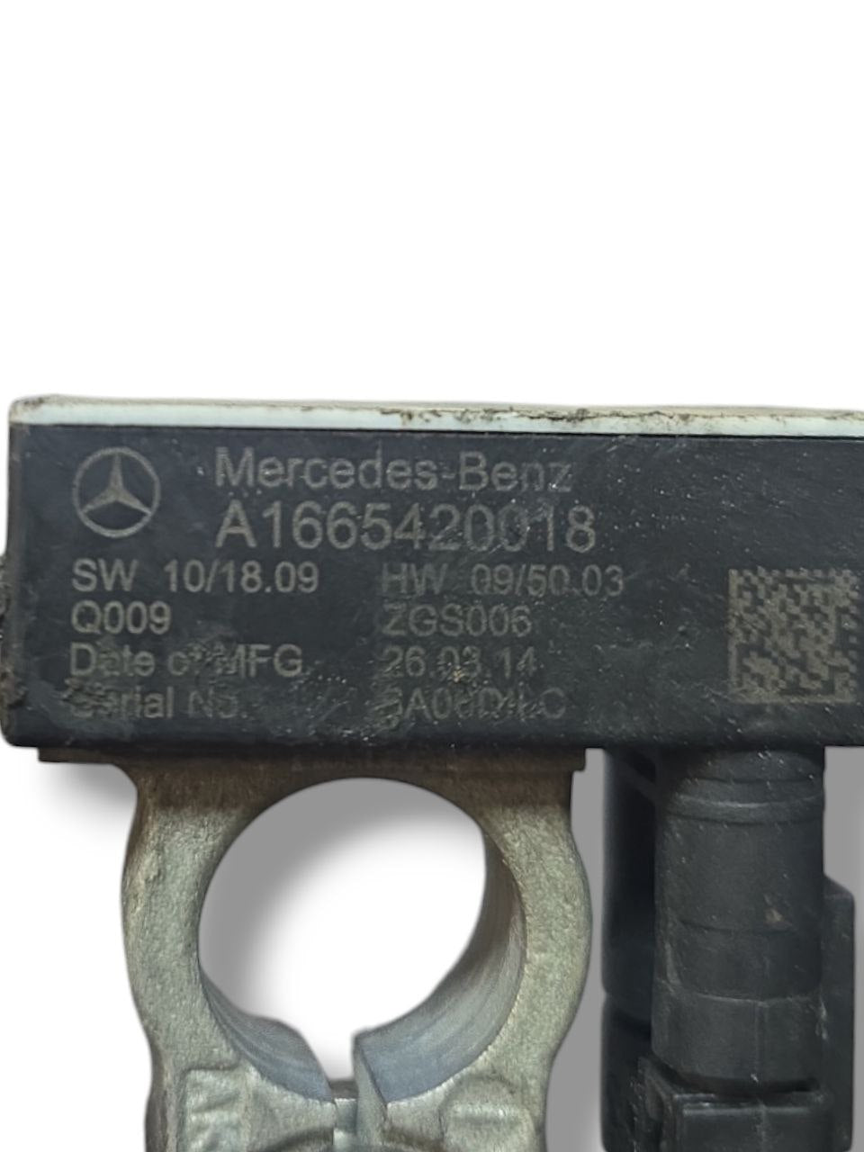 CAVO BATTERIA MERCEDES - BENZ CLASSE B W246 (2012 - 2018) Cod : A1665420018 - F&P CRASH SRLS - Ricambi Usati