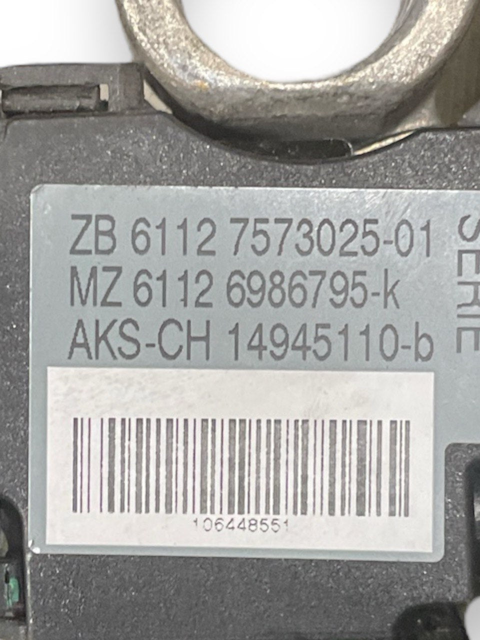 Cavo Batteria Mini Cooper Mini Cooper F56 cod:61127573025 (2013 - 2022) - F&P CRASH SRLS - Ricambi Usati