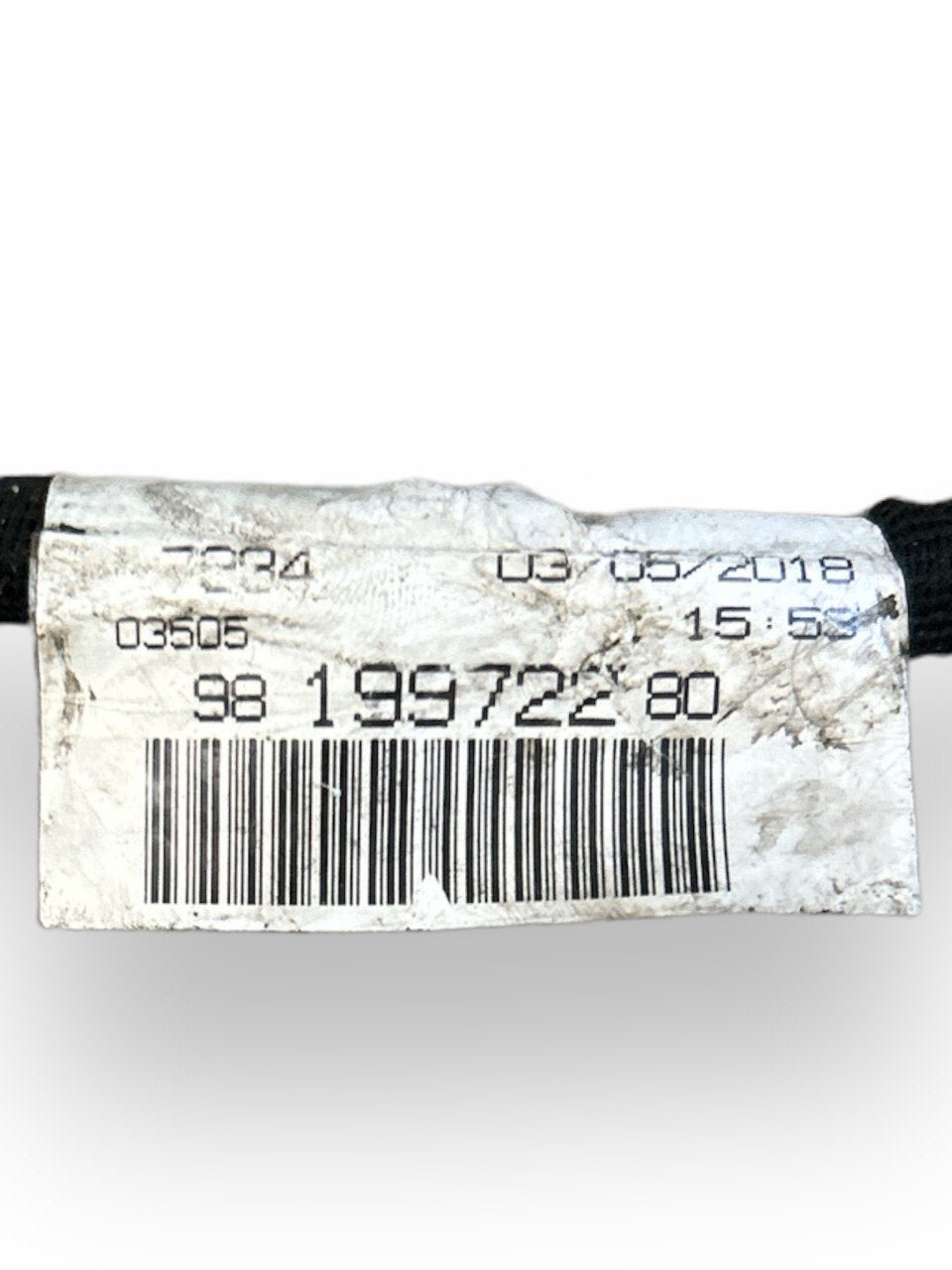 Cavo Positivo Alternatore / Batteria Peugeot 3008 2.0 Diesel (2016 > ) cod.9819972280 - F&P CRASH SRLS - Ricambi Usati