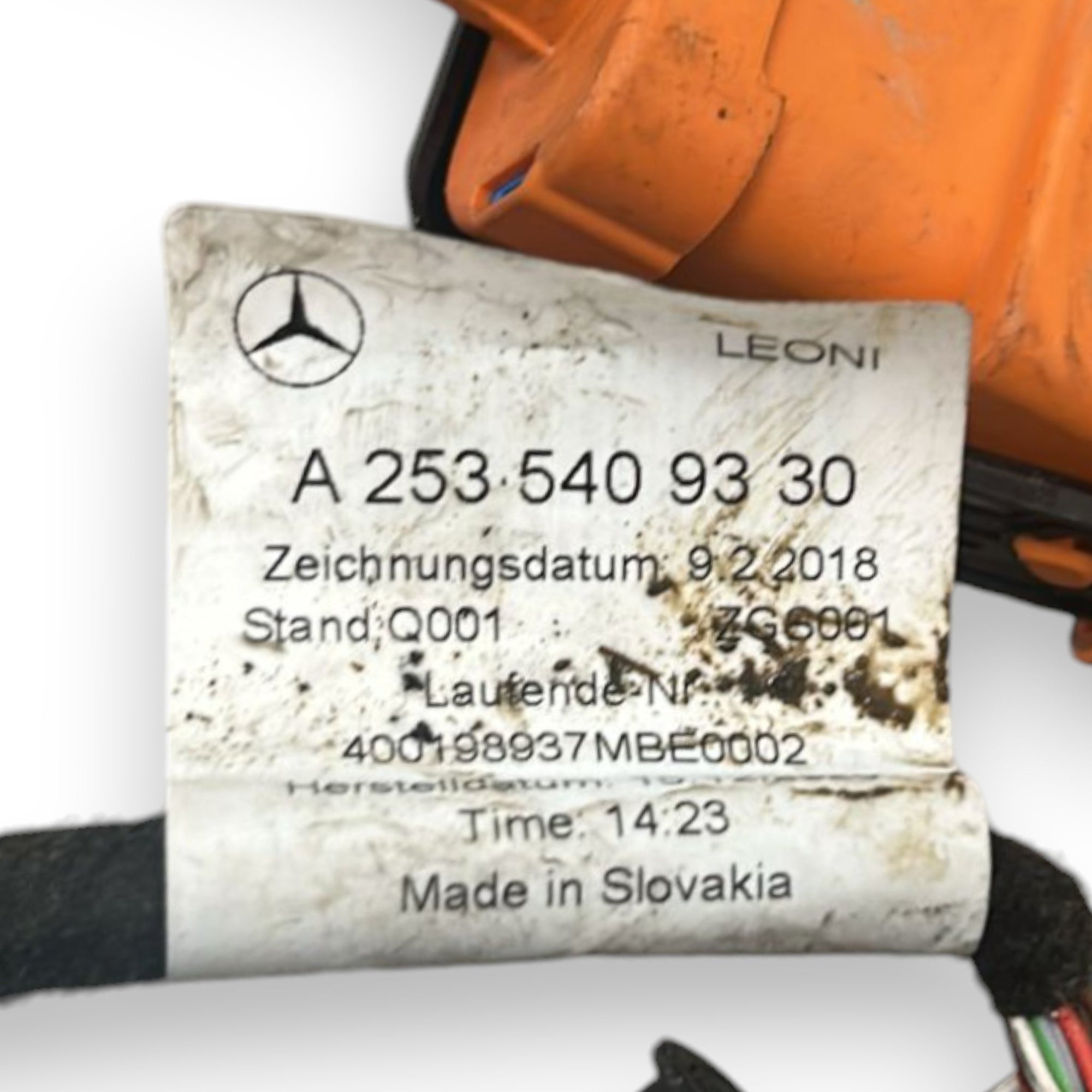 Cavo / Presa Di Ricarica Mercedes Benz GLC (X253) 2.0 Hybrid cod.A2535409330 (2015 > 2022) - F&P CRASH SRLS - Ricambi Usati