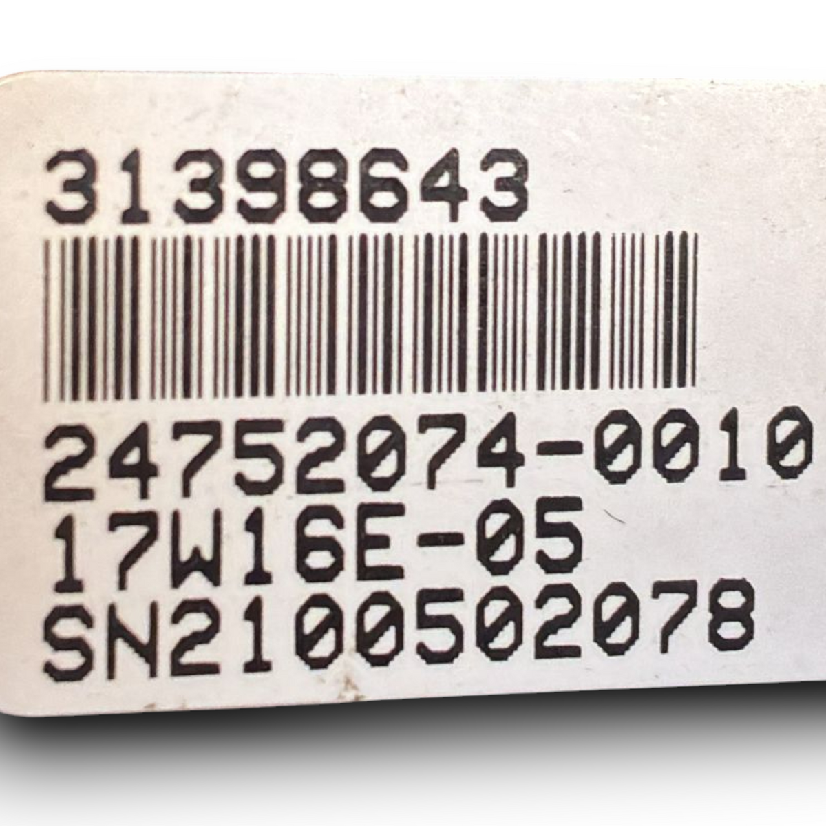 Commandes de climatisation automatique + commandes de autoradio volvo v40 code : 31398643 (2012 - 2019) 