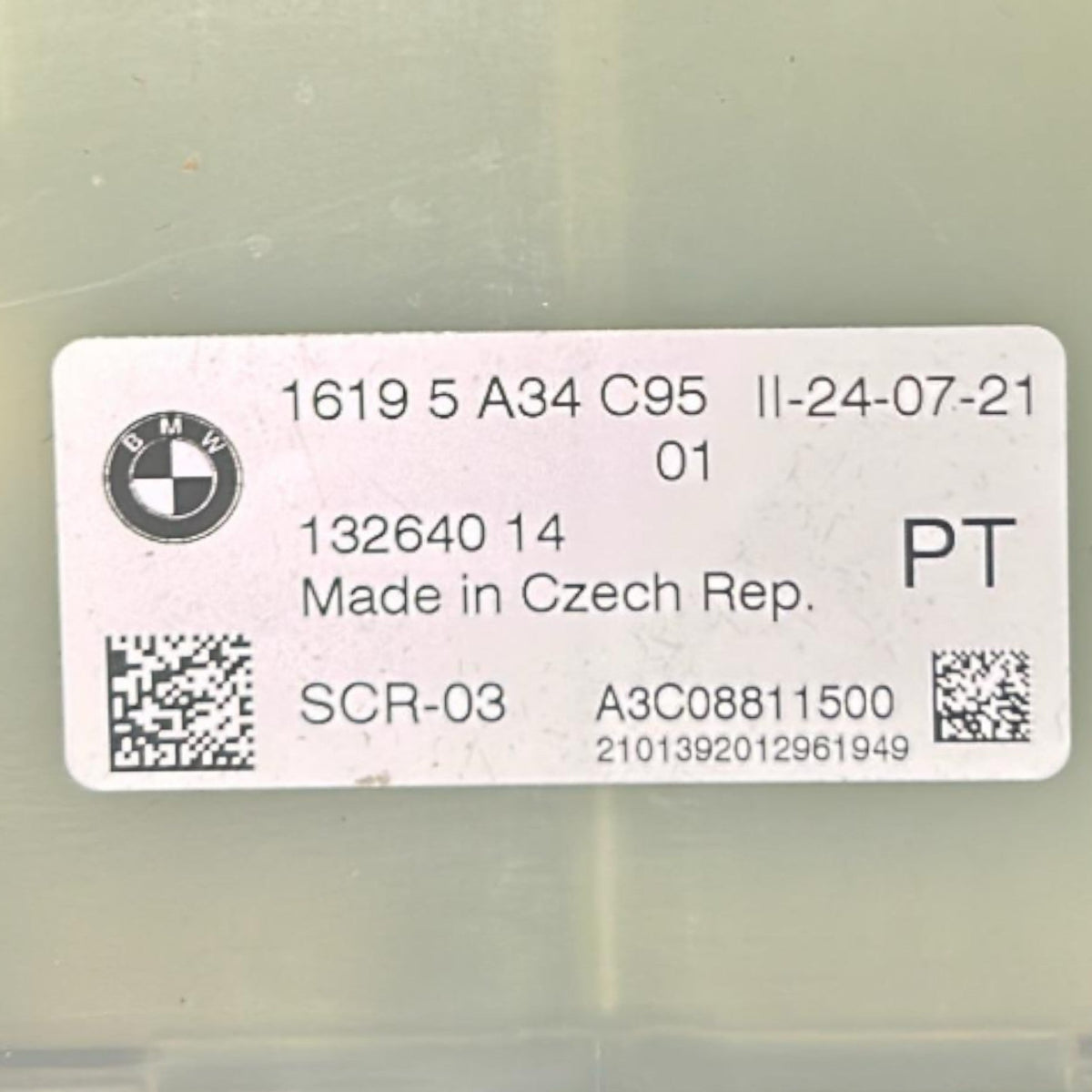 Centralina AdBlue BMW X3 (G01) cod.5A34C95 2.0 Diesel (2017 > 2024) - F&P CRASH SRLS - Ricambi Usati