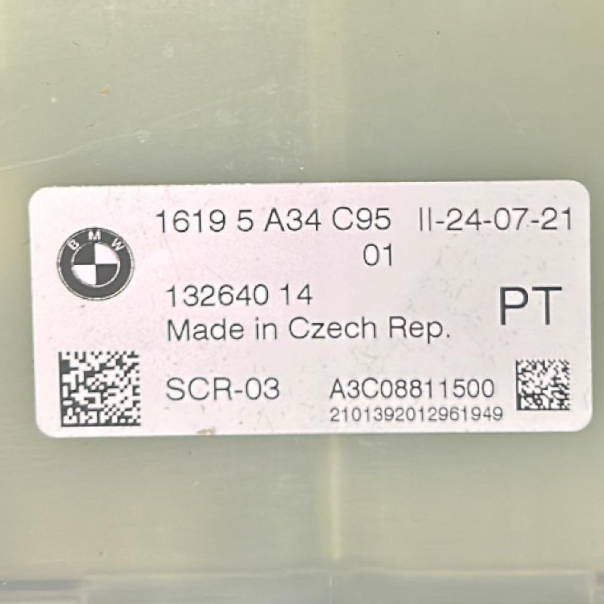 Centralina AdBlue BMW X3 (G01) cod.5A34C95 2.0 Diesel (2017 > 2024) - F&P CRASH SRLS - Ricambi Usati