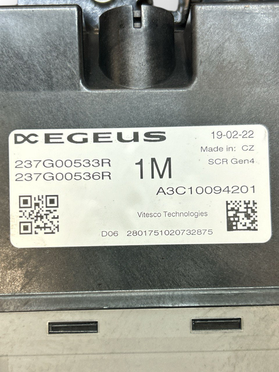 Centralina AdBlue Renault Kadjar (2015 - 2022) COD:A3C10094201 - F&P CRASH SRLS - Ricambi Usati