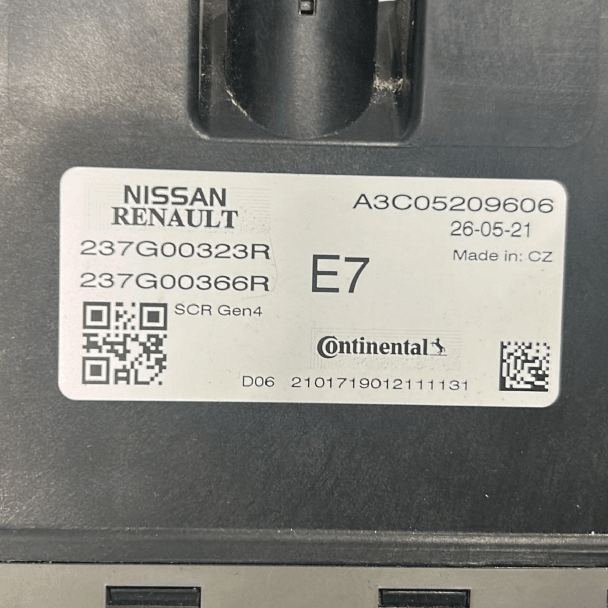 Centralina adblue renault kangoo 1.5 diesel cod:237g00323r (2021 >) - F&P CRASH SRL - Ricambi Usati