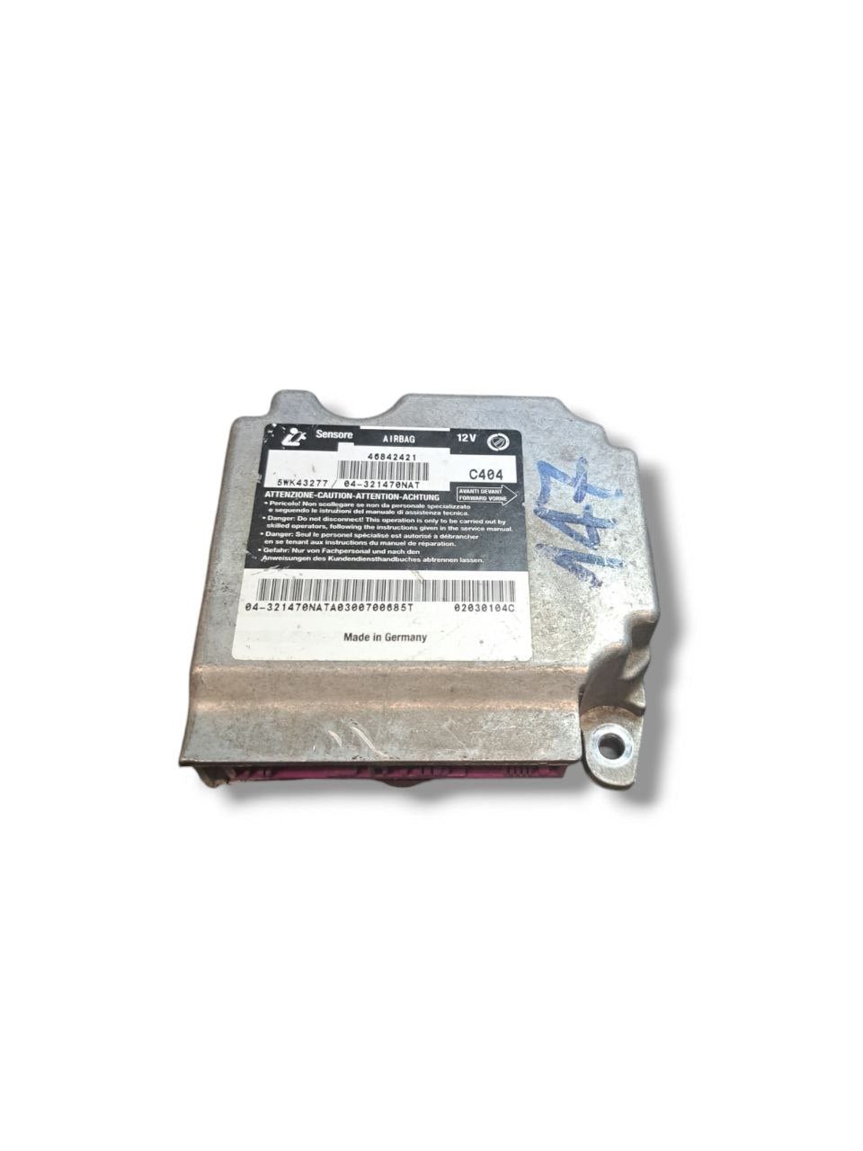 Centralina Airbag Alfa Romeo 147 (2005) COD:46842421 - F&amp;P CRASH SRLS - Ricambi Usati