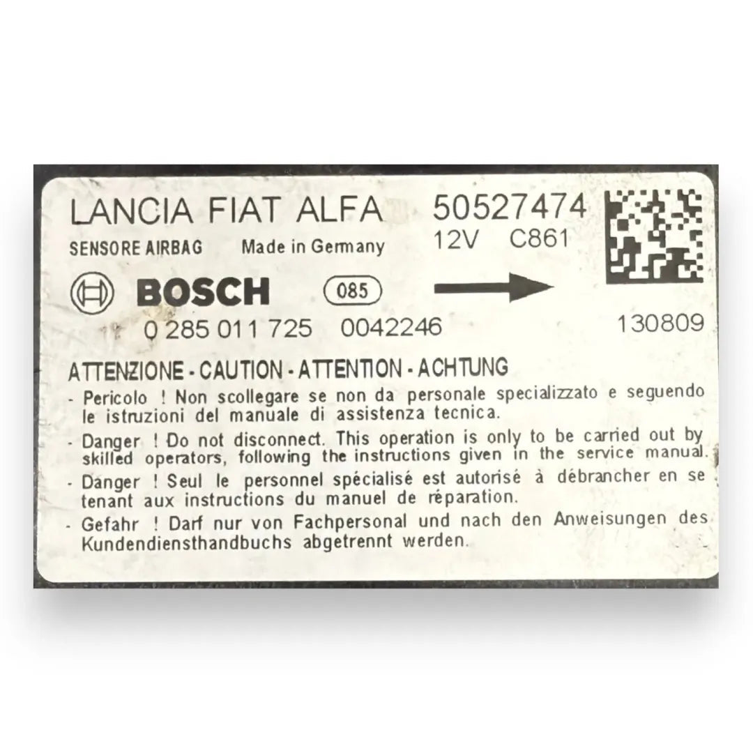 Dettaglio Centralina airbag Alfa Romeo Giulietta 2010–2013 OEM 50527474 - foto 3