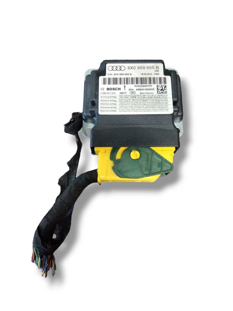 Centralina Airbag Audi A1 8X (2010 - 2018) cod.8X0959655B - F&amp;P CRASH SRLS - Ricambi Usati