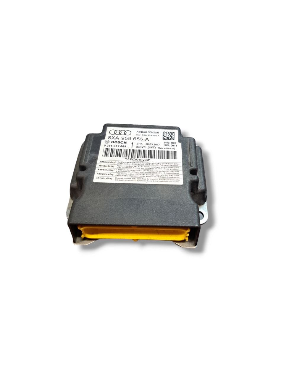 Centralina Airbag Audi A1 8X (2010 - 2018) COD:8XA959655A - F&P CRASH SRLS - Ricambi Usati
