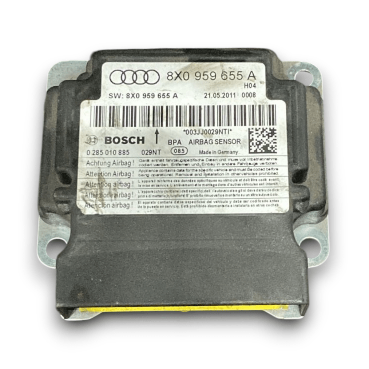 Centralina airbag Audi a1 cod . 8x0959655a (2010 > 2018) - F&P CRASH SRL - Ricambi Usati