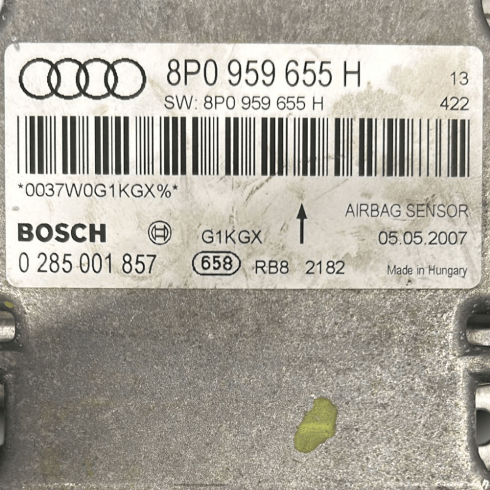 Centralina Airbag Audi A3 8P 2.0 Diesel cod:8P959655 (2003 > 2013) - F&P CRASH SRLS - Ricambi Usati