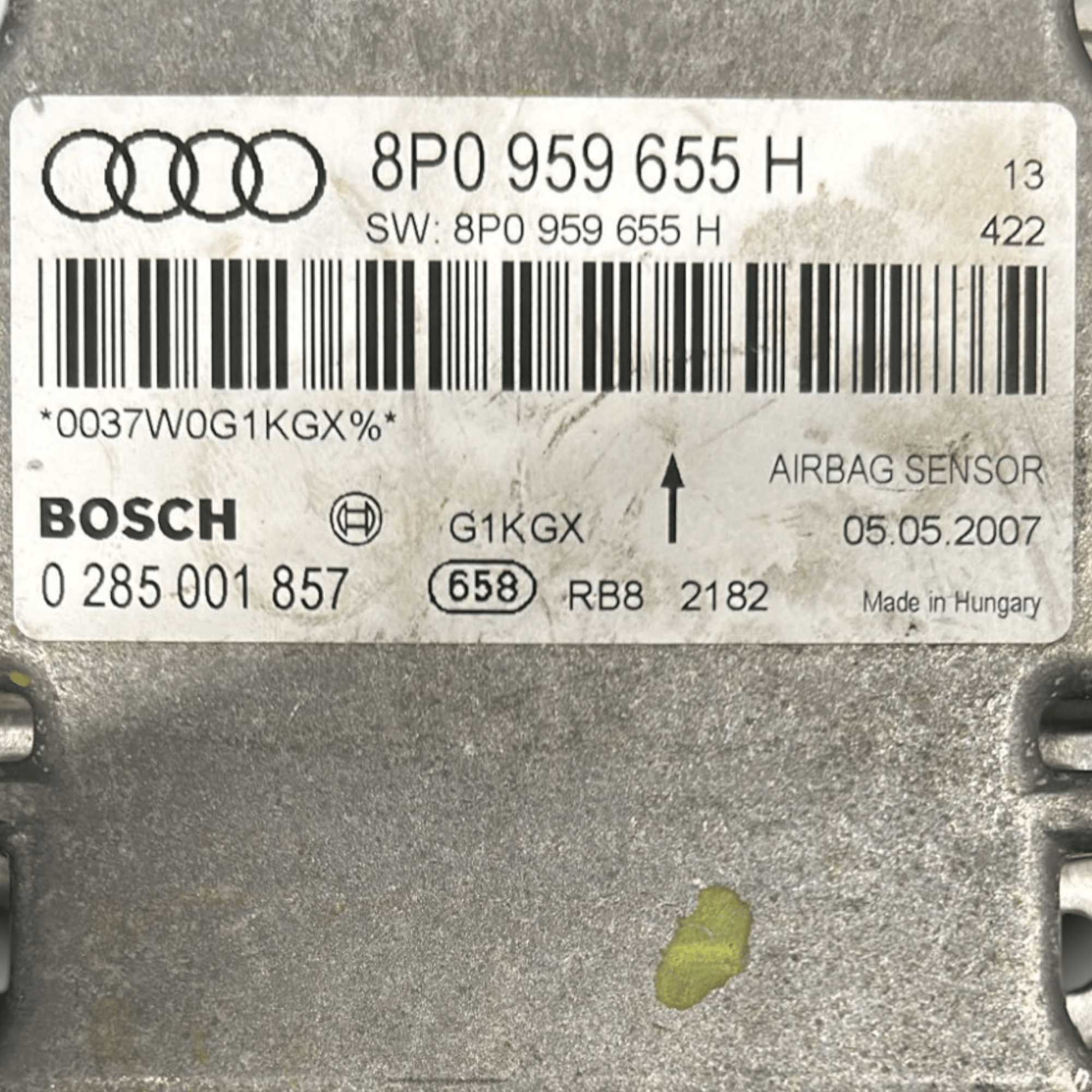 Centralina Airbag Audi A3 8P 2.0 Diesel cod:8P959655 (2003 > 2013) - F&P CRASH SRLS - Ricambi Usati