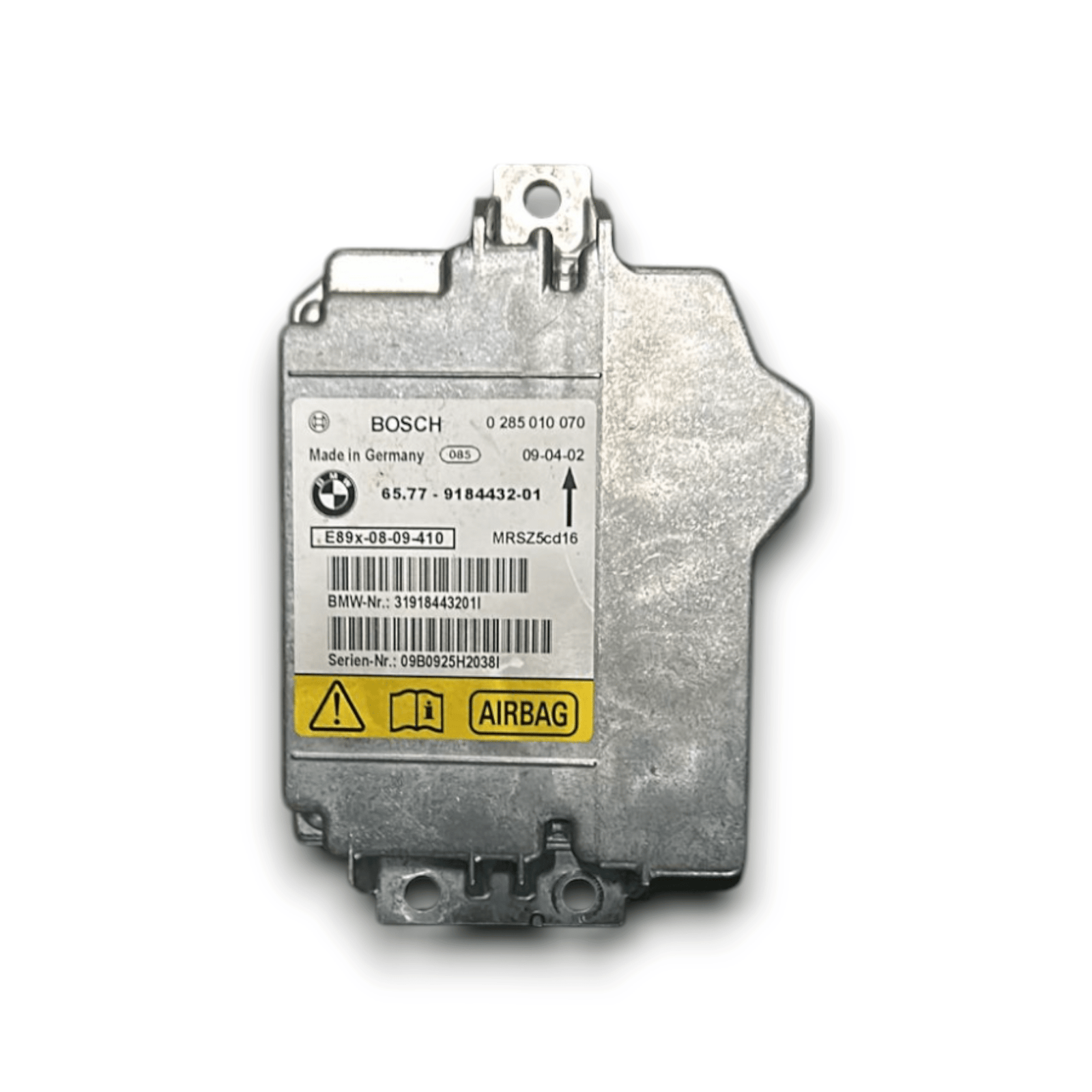 Centralina Airbag Bmw Serie 3 E92 (2005 > 2013) cod:65.77 - 9184432 - 01 - F&P CRASH SRLS - Ricambi Usati