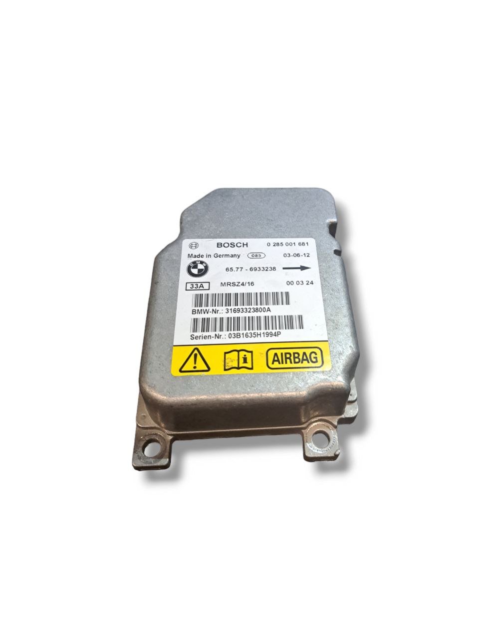 Centralina Airbag Bmw X5 E53 (2000 - 2006) COD:6933238 - F&amp;P CRASH SRLS - Ricambi Usati