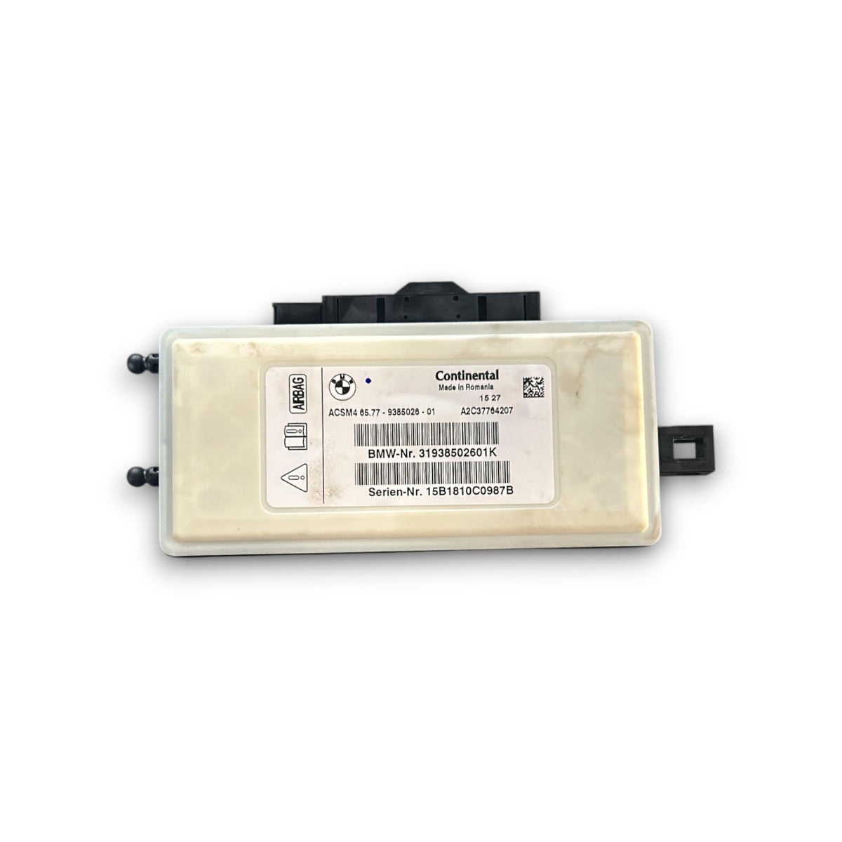 Centralina AirBag BMW X5 (F15) cod.31938502601K (2013 > 2018) - F&P CRASH SRLS - Ricambi Usati