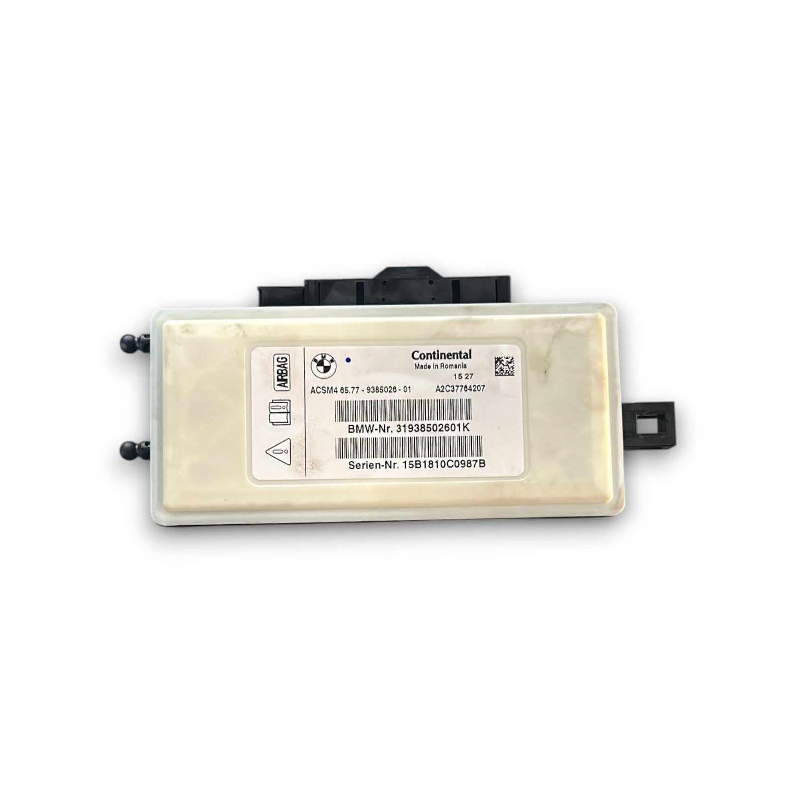 Centralina AirBag BMW X5 (F15) cod.31938502601K (2013 > 2018) - F&P CRASH SRLS - Ricambi Usati