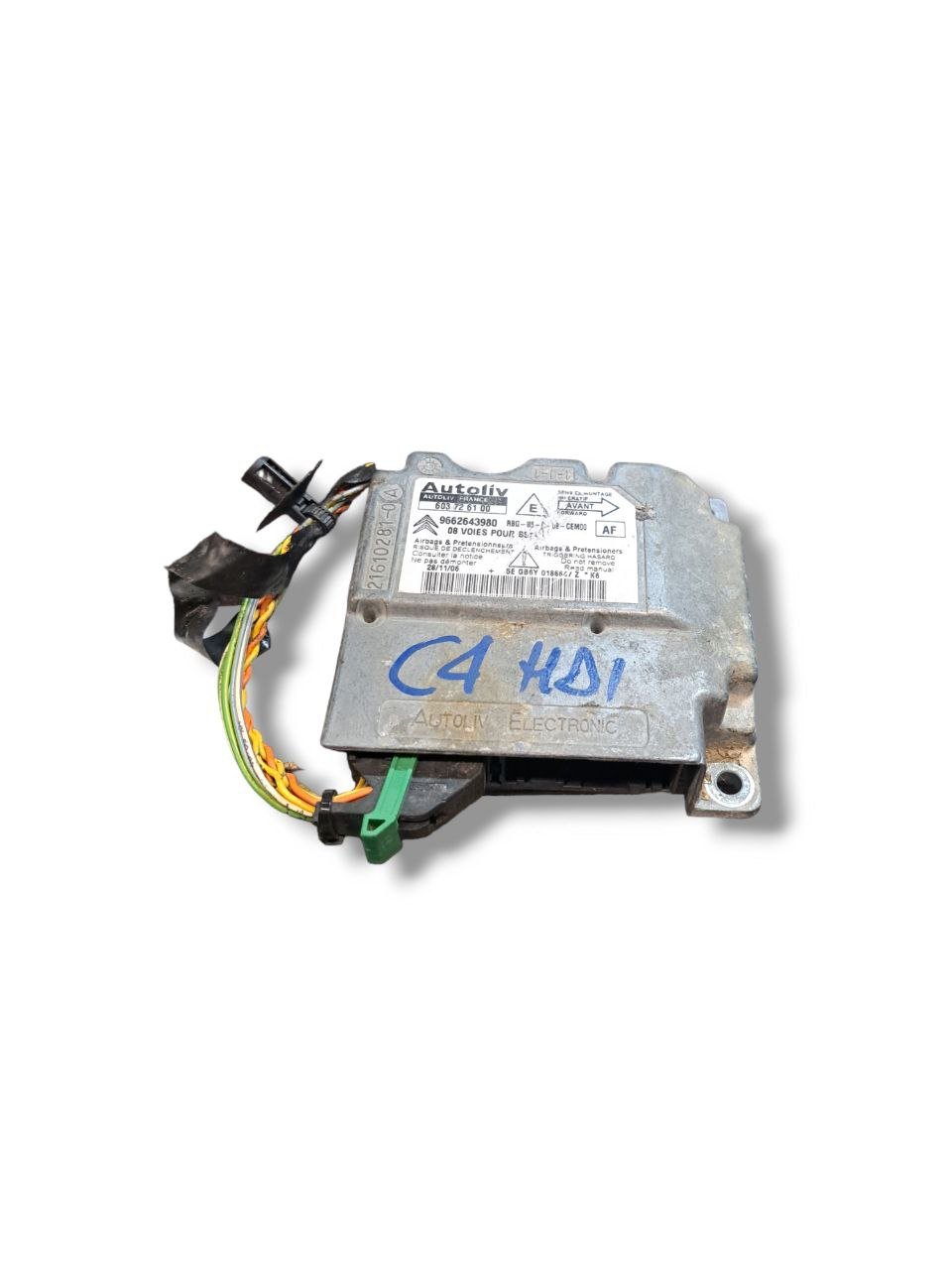 Centralina Airbag Citroen C4 (2004 - 2008) COD:9662643980 - F&P CRASH SRLS - Ricambi Usati