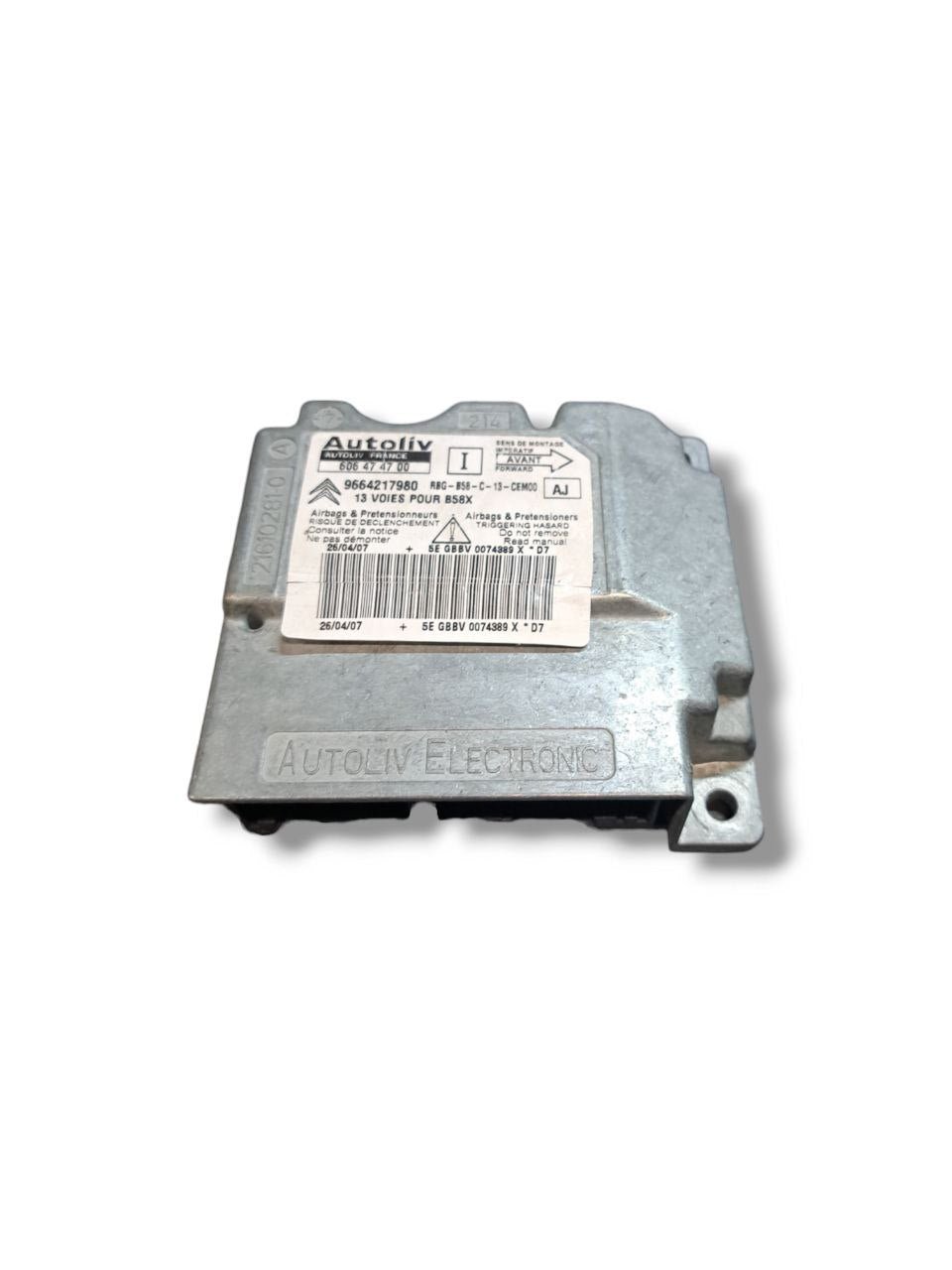 Centralina Airbag Citroen C4 Picasso (2007) COD:9664217980 - F&amp;P CRASH SRLS - Ricambi Usati