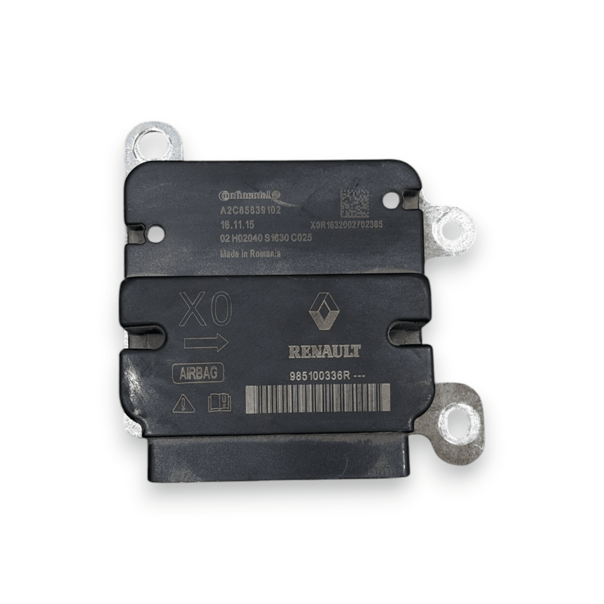 Centralina airbag dacia dokker cod:985100336r (2013 - 2021) - F&amp;P CRASH SRL - Ricambi Usati