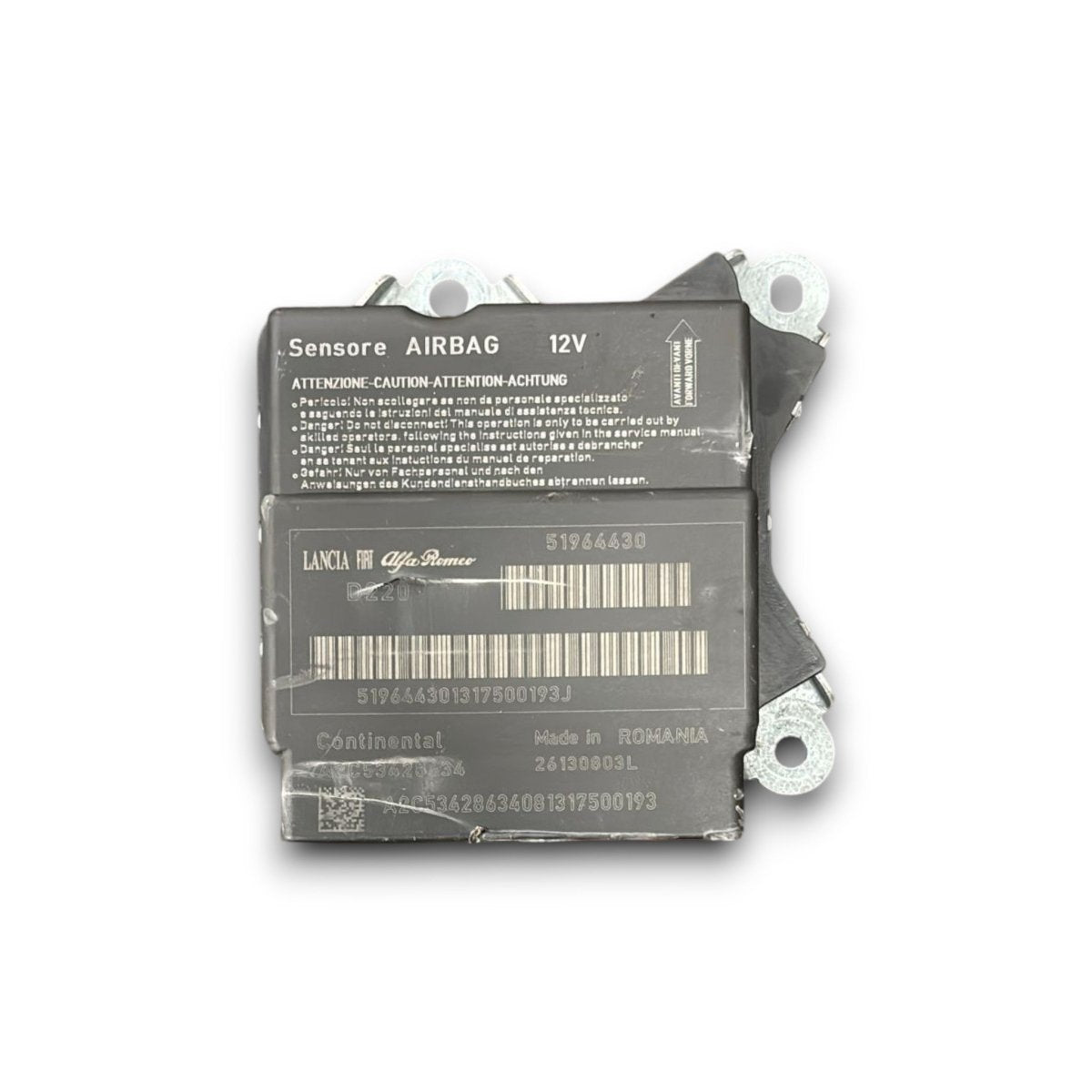 Centralina airbag fiat 500l cod . 51964430 (2012 > 2022) - F&P CRASH SRL - Ricambi Usati