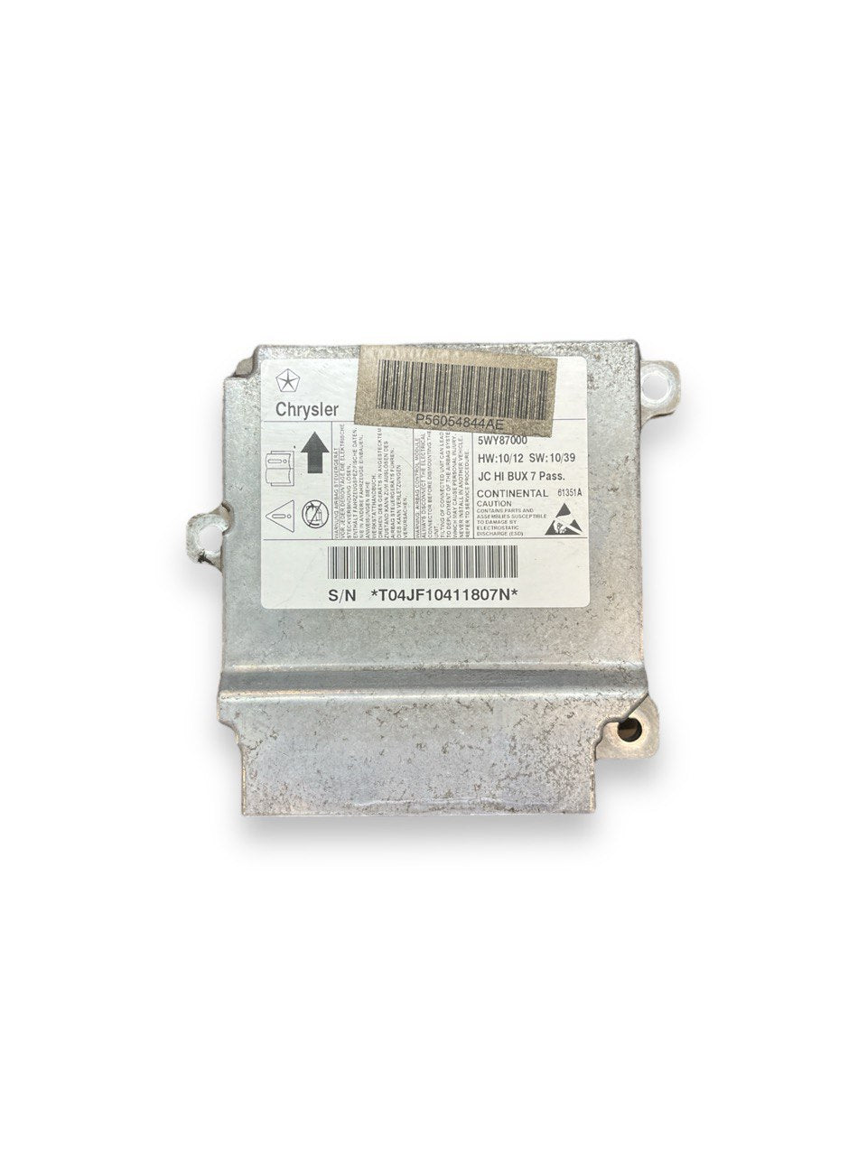 Centralina Airbag Fiat Freemont (2007 - 2015) COD:P56054844AE - F&P CRASH SRLS - Ricambi Usati