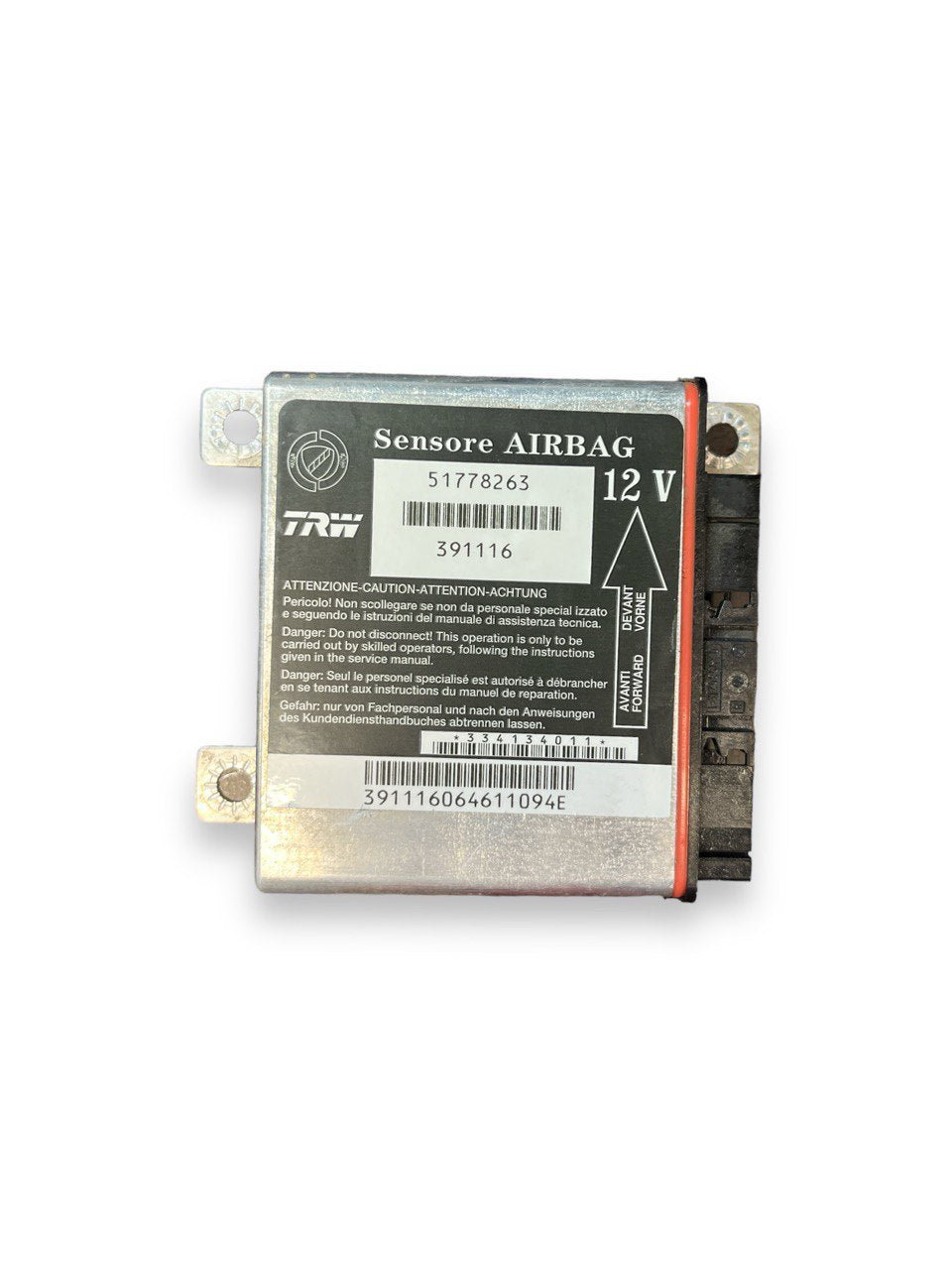Centralina Airbag Fiat Panda 169 (2003 - 2012) COD:51778263 - F&P CRASH SRLS - Ricambi Usati
