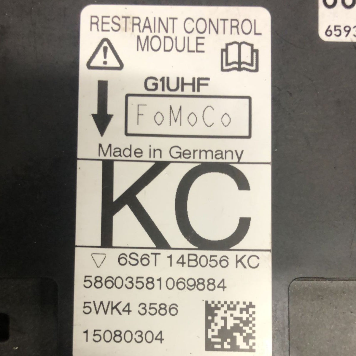 Centralina Airbag Ford Fiesta V (2002 > 2008) cod:6S6T14B056 - F&P CRASH SRLS - Ricambi Usati