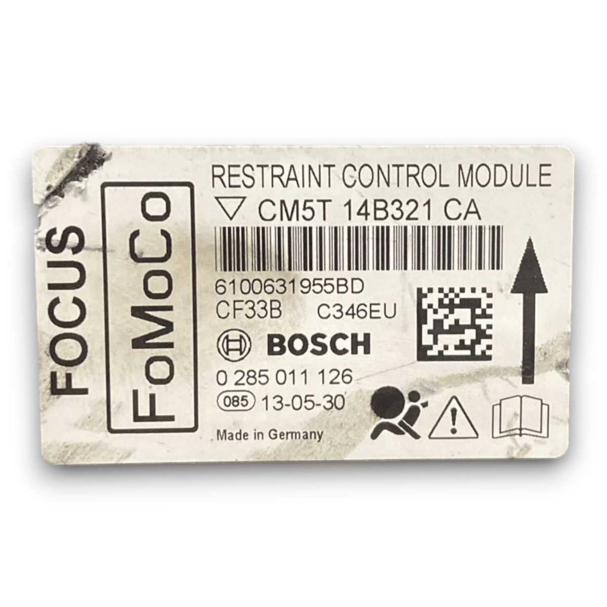 Centralina airbag Ford Focus III cod . cm5t14b321ca (2011 > 2018) - F&P CRASH SRL - Ricambi Usati