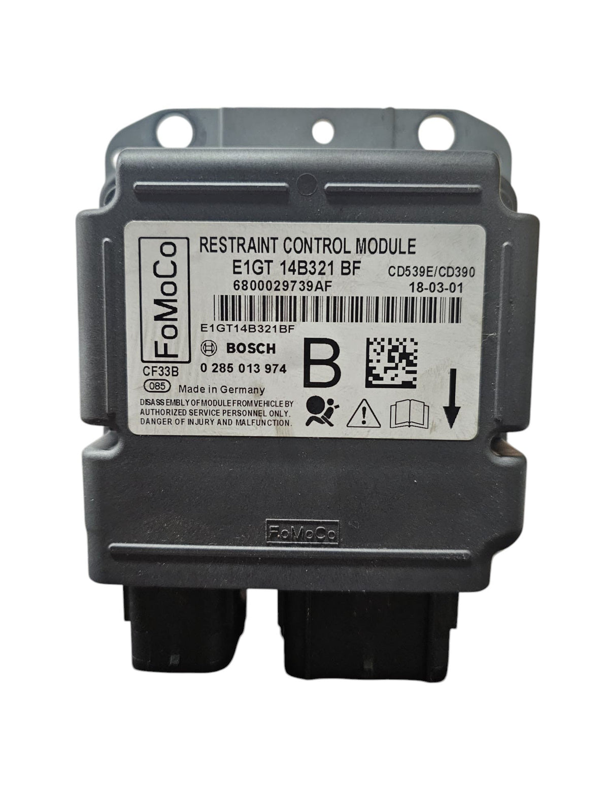 Centralina Airbag Ford S - Max II Cod:E1GT14B321BF (2015 - 2023) - F&amp;P CRASH SRLS - Ricambi Usati