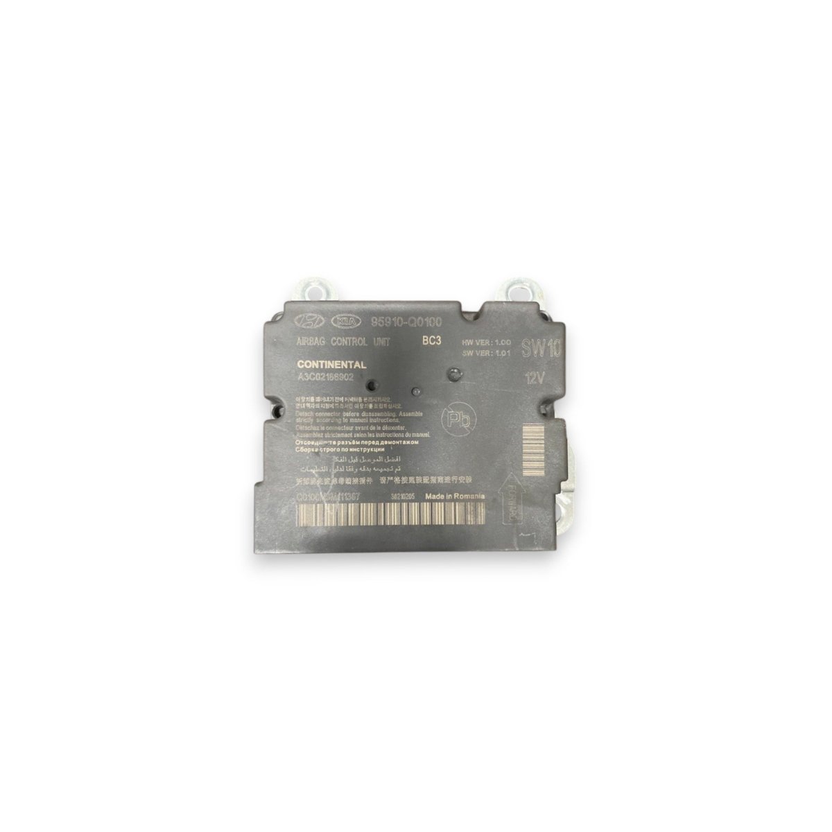 Centralina airbag hyundai i20 bc3 Cod: 95910 - q0100 (2020 - ) - F&amp;P CRASH SRLS - Ricambi Usati