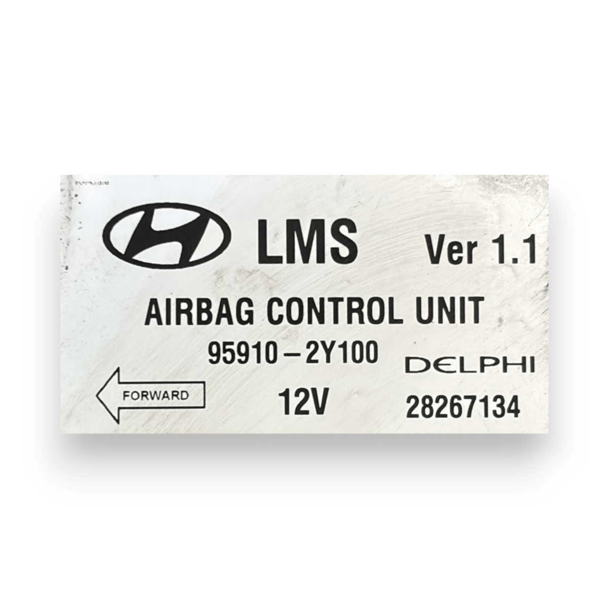 Centralina airbag hyundai ix35 cod:95910 - 2y100 (2009 - 2015) - F&P CRASH SRL - Ricambi Usati