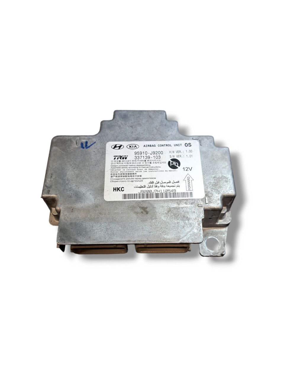 Centralina Airbag Hyundai Kona (2017>) COD:95910 - J9200 - F&P CRASH SRLS - Ricambi Usati