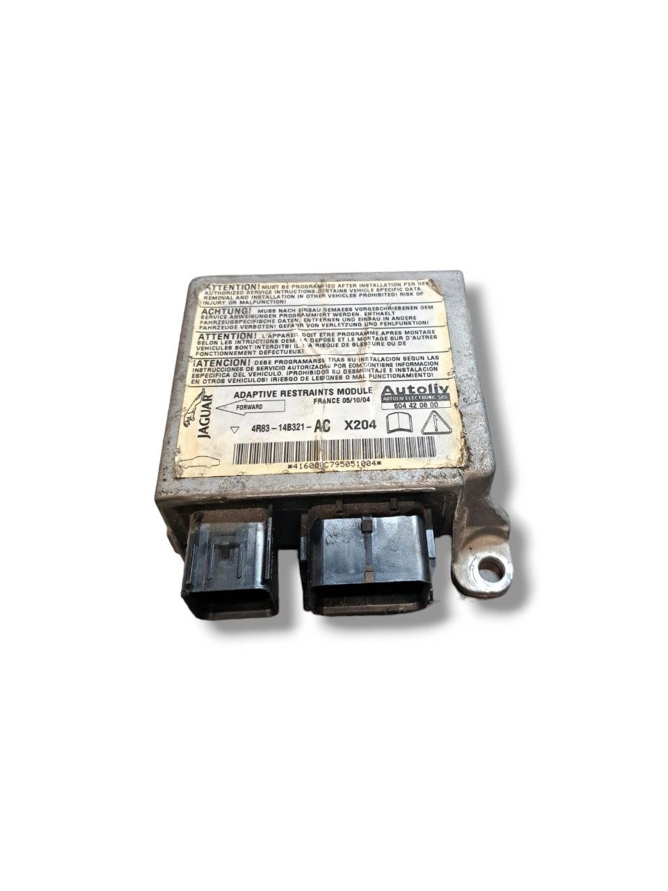 Centralina Airbag Jaguar S - Type (2002) COD:4R83 - 14B321 - AC - F&amp;P CRASH SRLS - Ricambi Usati