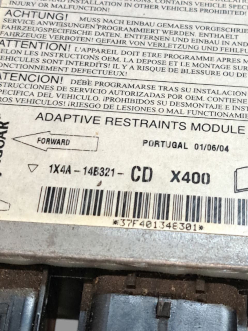 Centralina Airbag Jaguar X - Type (2001 - 2008) COD:1X4A - 14B321 - CD - F&P CRASH SRLS - Ricambi Usati