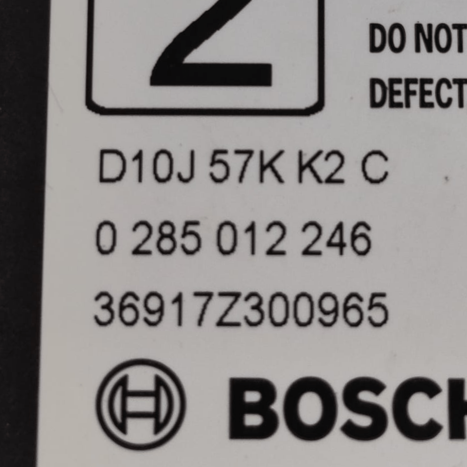 Centralina Airbag Mazda CX - 3 COD: 0285012246 (2015>) - F&P CRASH SRLS - Ricambi Usati