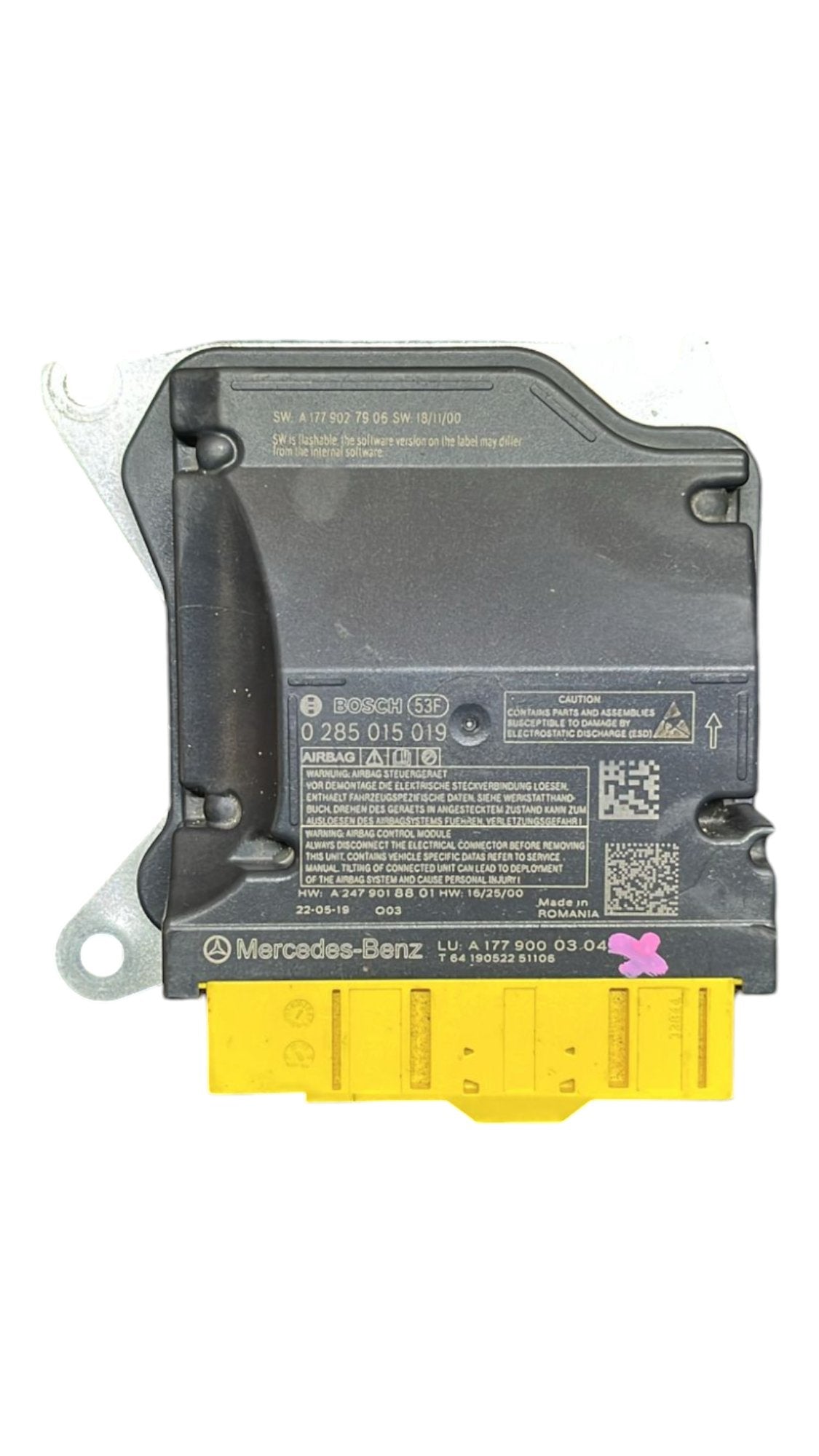 Centralina airbag Mercedes Benz Classe A W177 (2018 - >) cod.A1779000304 - F&P CRASH SRLS - Ricambi Usati